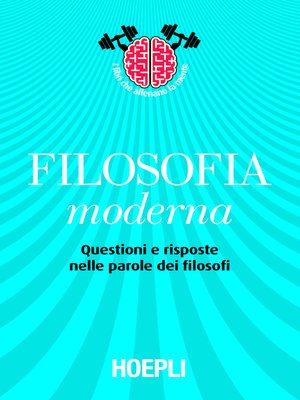 cover image of Filosofia moderna
